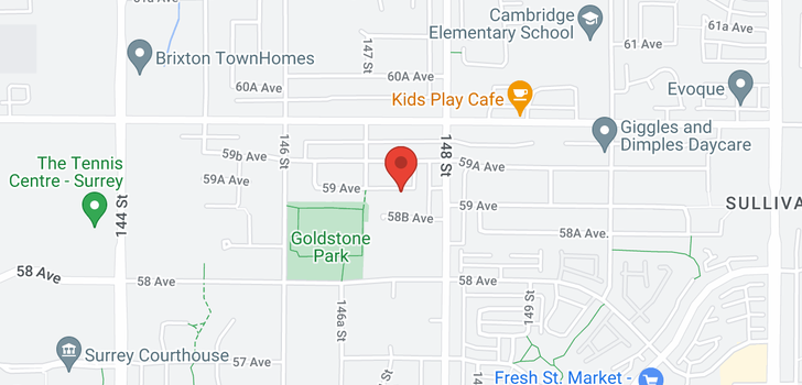 map of 14752 59 AVENUE
